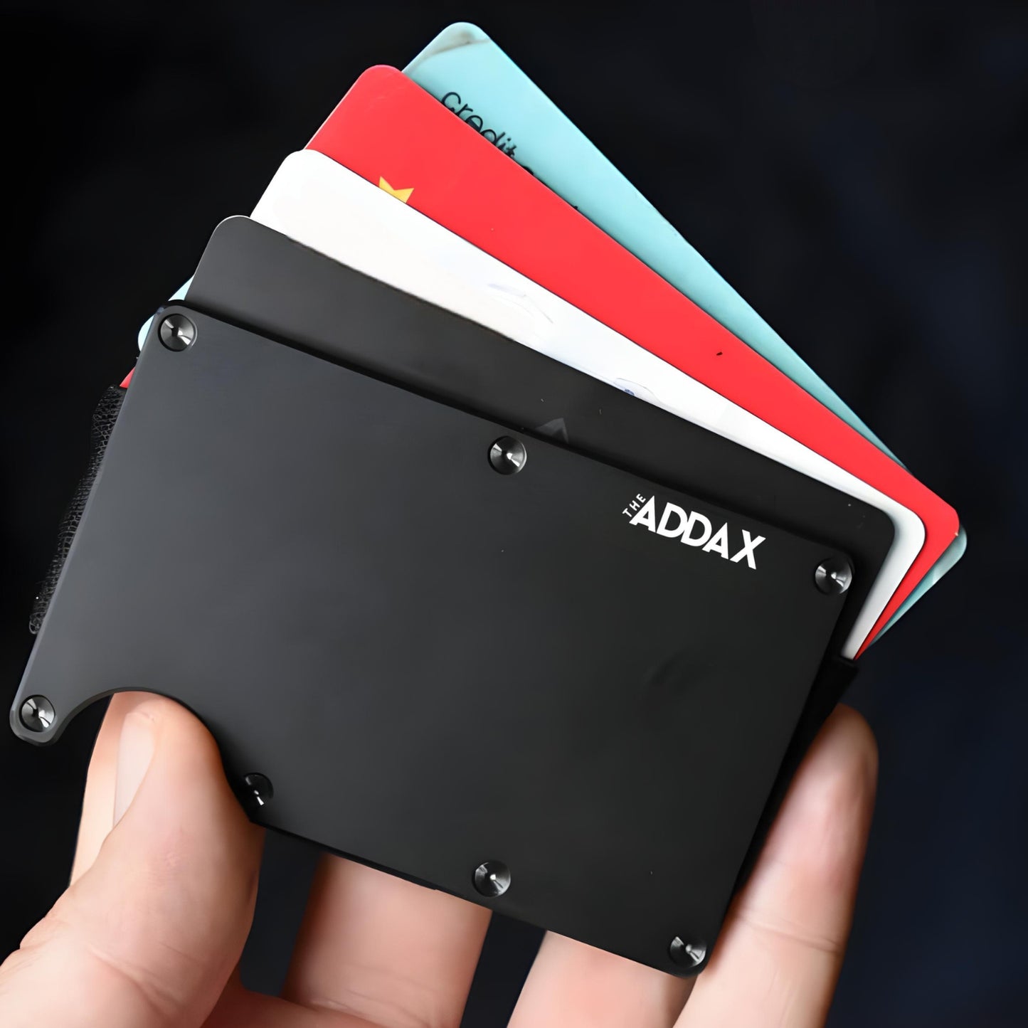 ALUMINUM SMART WALLET – COAL (PRE-ORDER)