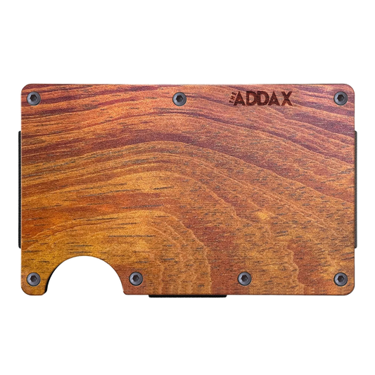 SMART WOODEN WALLET – MOPANE WOOD (PREMIUM EDITION)