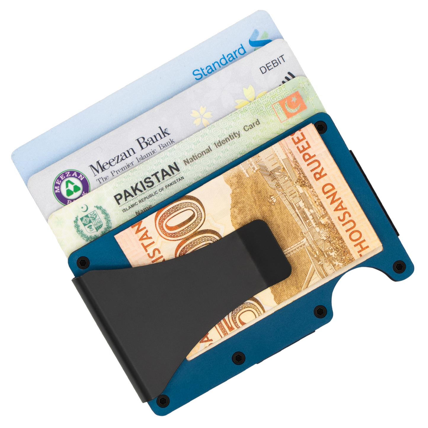 ALUMINUM SMART WALLET – KINGFISHER (PRE-ORDER)