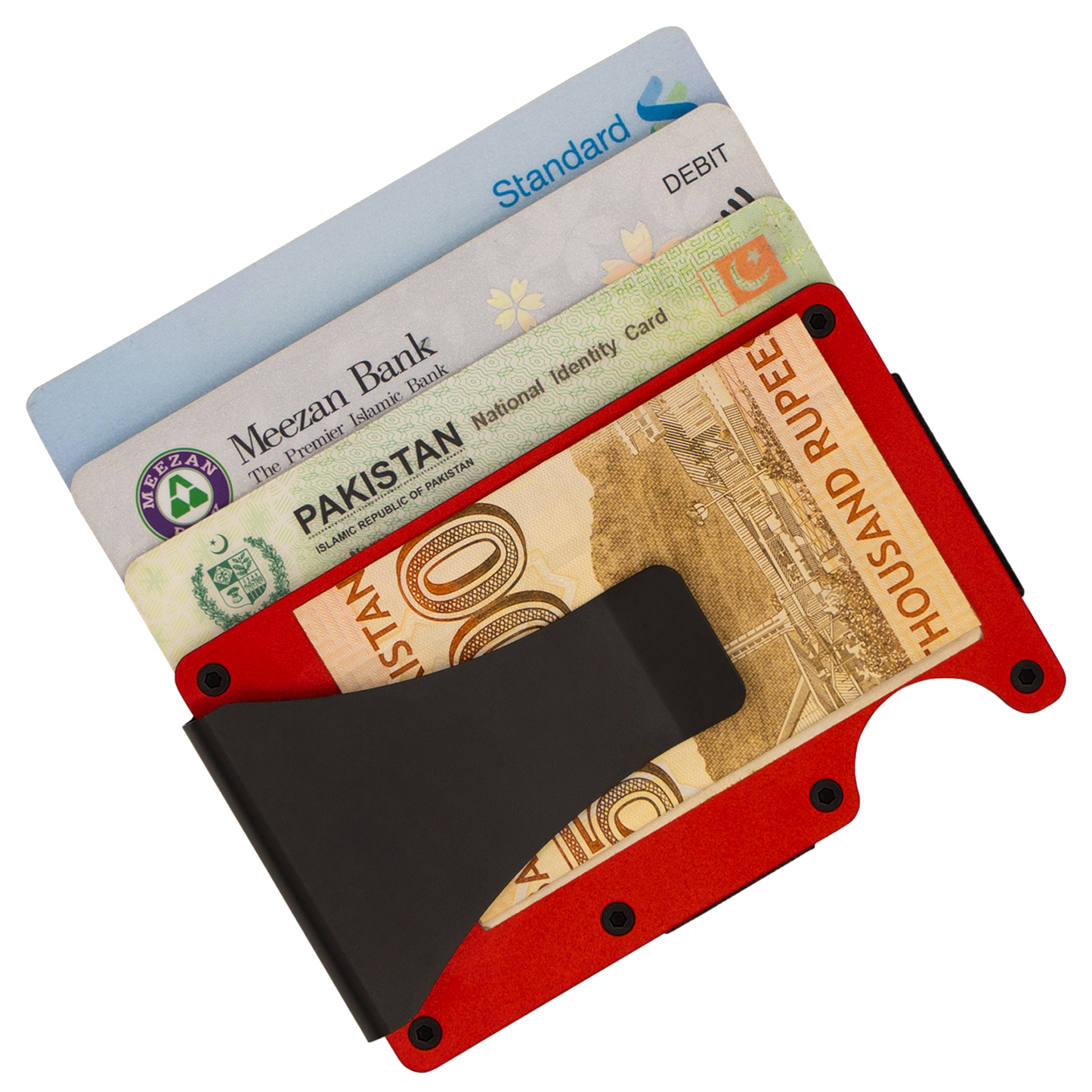 ALUMINUM SMART WALLET – CORAL