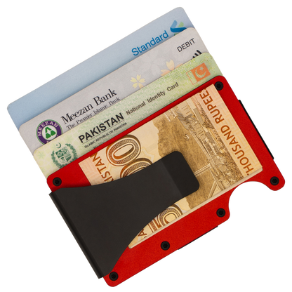 ALUMINUM SMART WALLET – CORAL