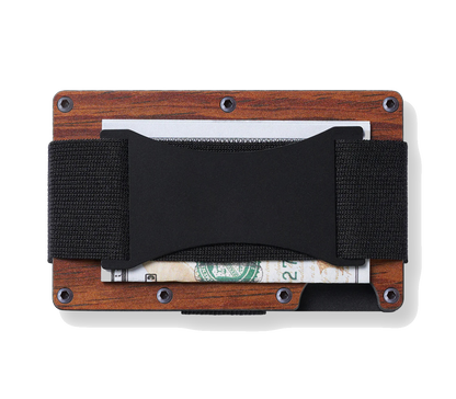 SMART WOODEN WALLET – MOPANE WOOD (PREMIUM EDITION)