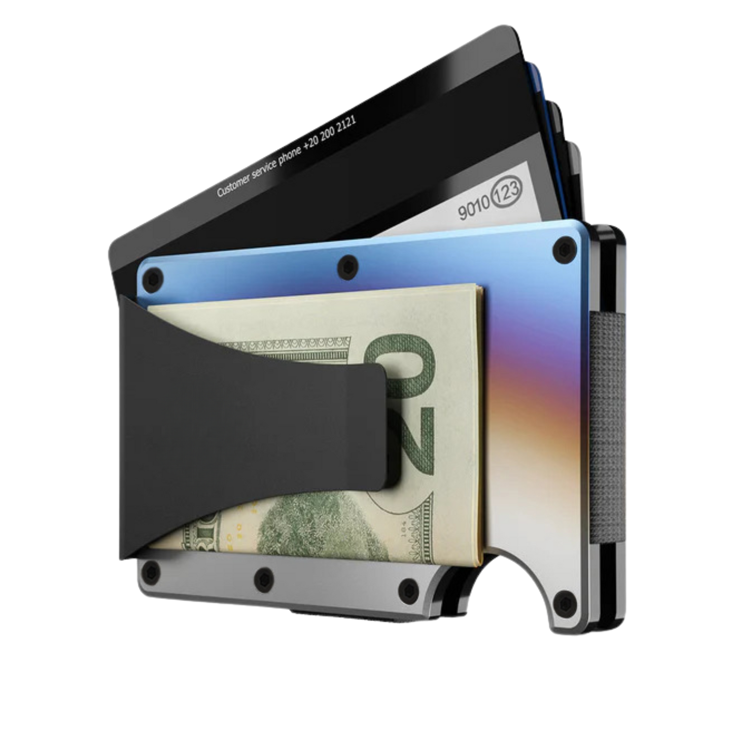 ALUMINUM SMART WALLET – BURNT (PREMIUM EDITION)