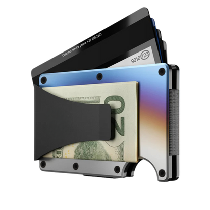 ALUMINUM SMART WALLET – BURNT (PREMIUM EDITION)