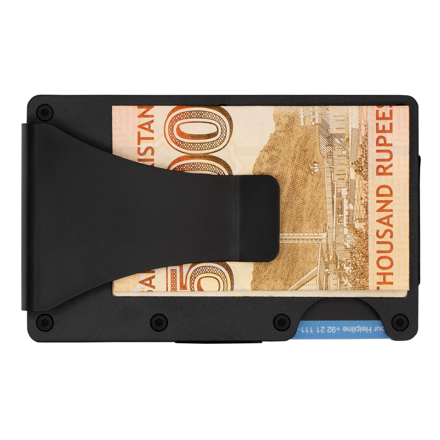 ALUMINUM SMART WALLET – COAL (PRE-ORDER)