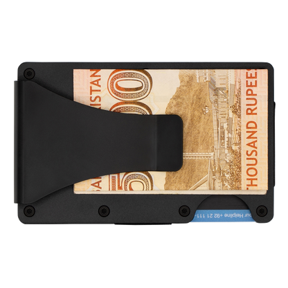 ALUMINUM SMART WALLET – COAL (PRE-ORDER)