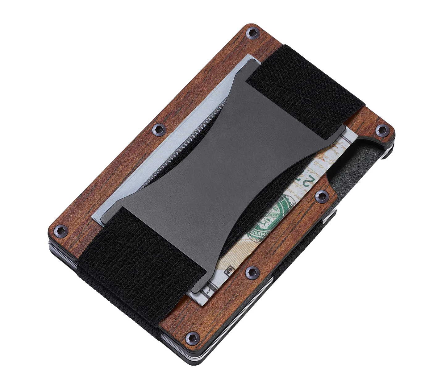 SMART WOODEN WALLET – MOPANE WOOD (PREMIUM EDITION)