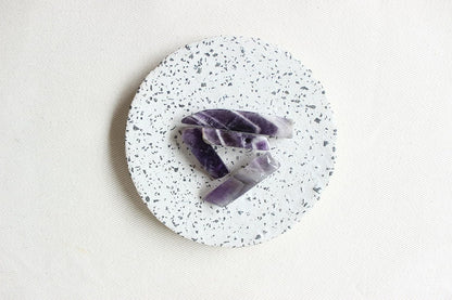 Amethyst Crystal Stone Pendant - Raw Elegance