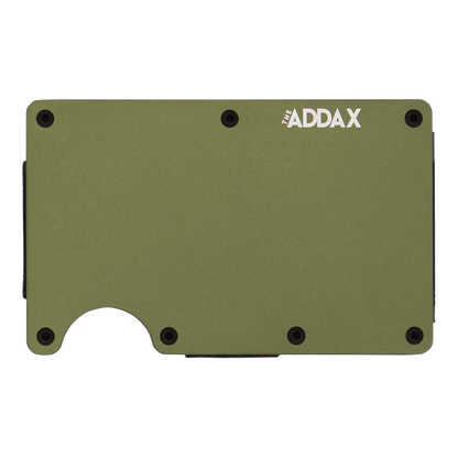 ALUMINUM SMART WALLET – ARMY GREEN